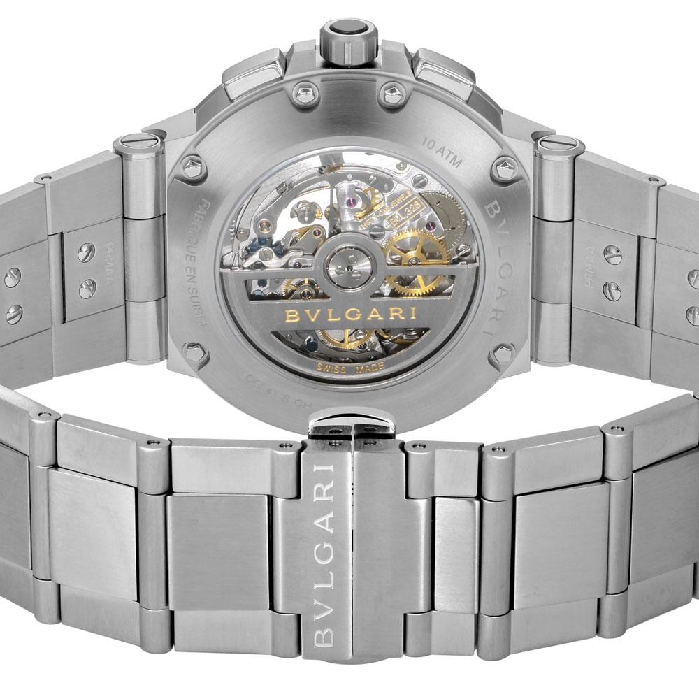 ブルガリ BVLGARI 腕時計 ディアゴノ ヴェロチッシモ クロノ 41ミリ ステンレス Mウォッチ I#DG41BSSDCHTA【FITHOUSE ONLINE SHOP】