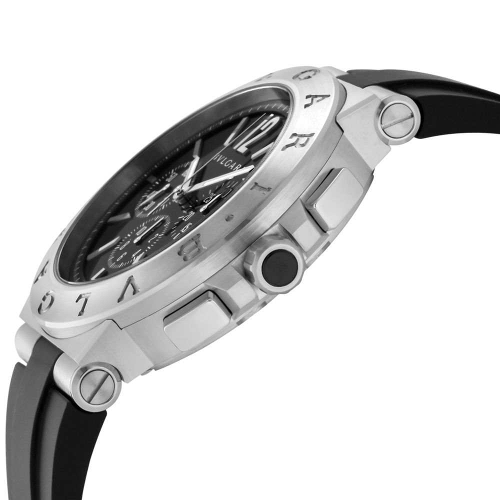 ブルガリ BVLGARI 腕時計 ディアゴノ ヴェロチッシモ クロノ 41ミリ ラバー Mウォッチ I#DG41BSVDCH【FITHOUSE ONLINE SHOP】