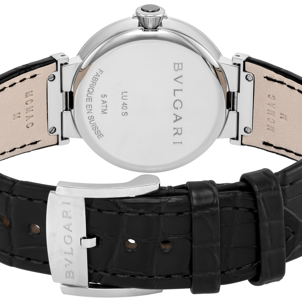 ブルガリ BVLGARI 腕時計 ルチュア 40ミリ アリゲーターレザー Mウォッチ I#LU40C6SLD【FITHOUSE ONLINE SHOP】