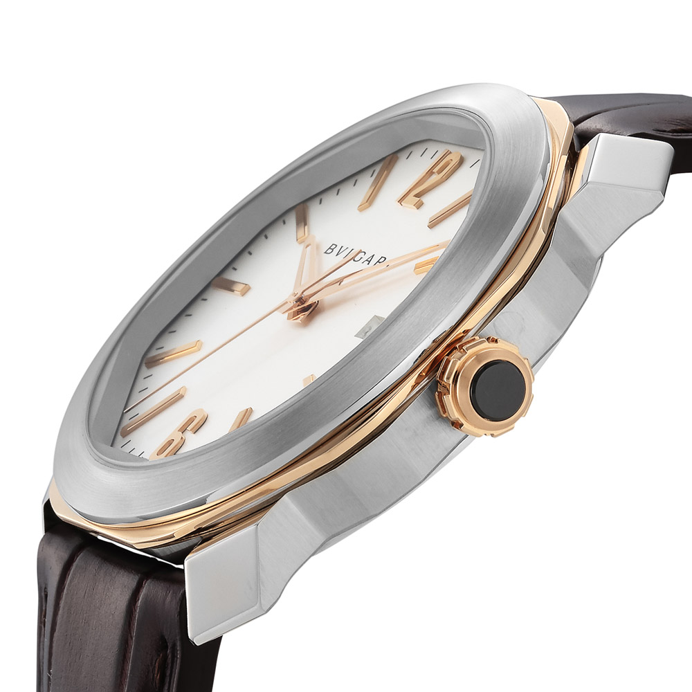 ブルガリ BVLGARI 腕時計 オクト ローマ 41ミリ アリゲーターレザー Mウォッチ I#OC41C6SPGLD【FITHOUSE ONLINE SHOP】