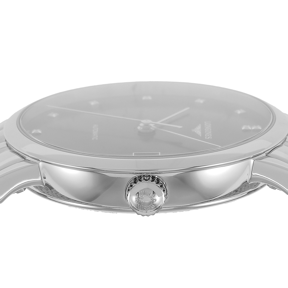 ロンジン LONGINES 腕時計 エレガントコレクション 35㎜ 12PダイヤステンMウォッチ L4.809.4.57.6【FITHOUSE ONLINE SHOP】