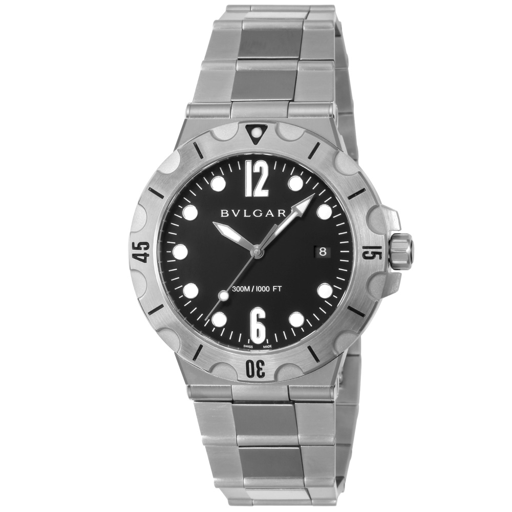 ブルガリ BVLGARI 腕時計 ディアゴノプロフェッショナル ステンM 