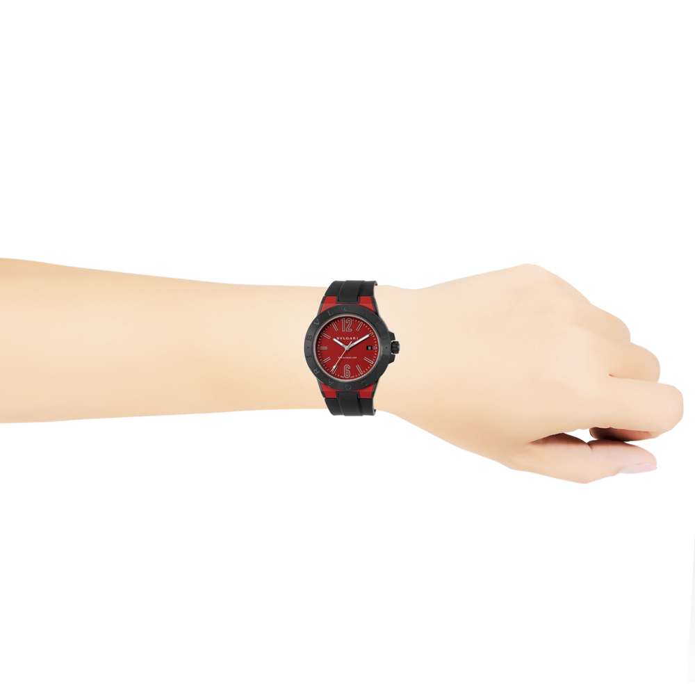 ブルガリ BVLGARI 腕時計 ディアゴノマグネシウムラバーMウォッチ DG41C9SMCVD/SP【FITHOUSE ONLINE SHOP】