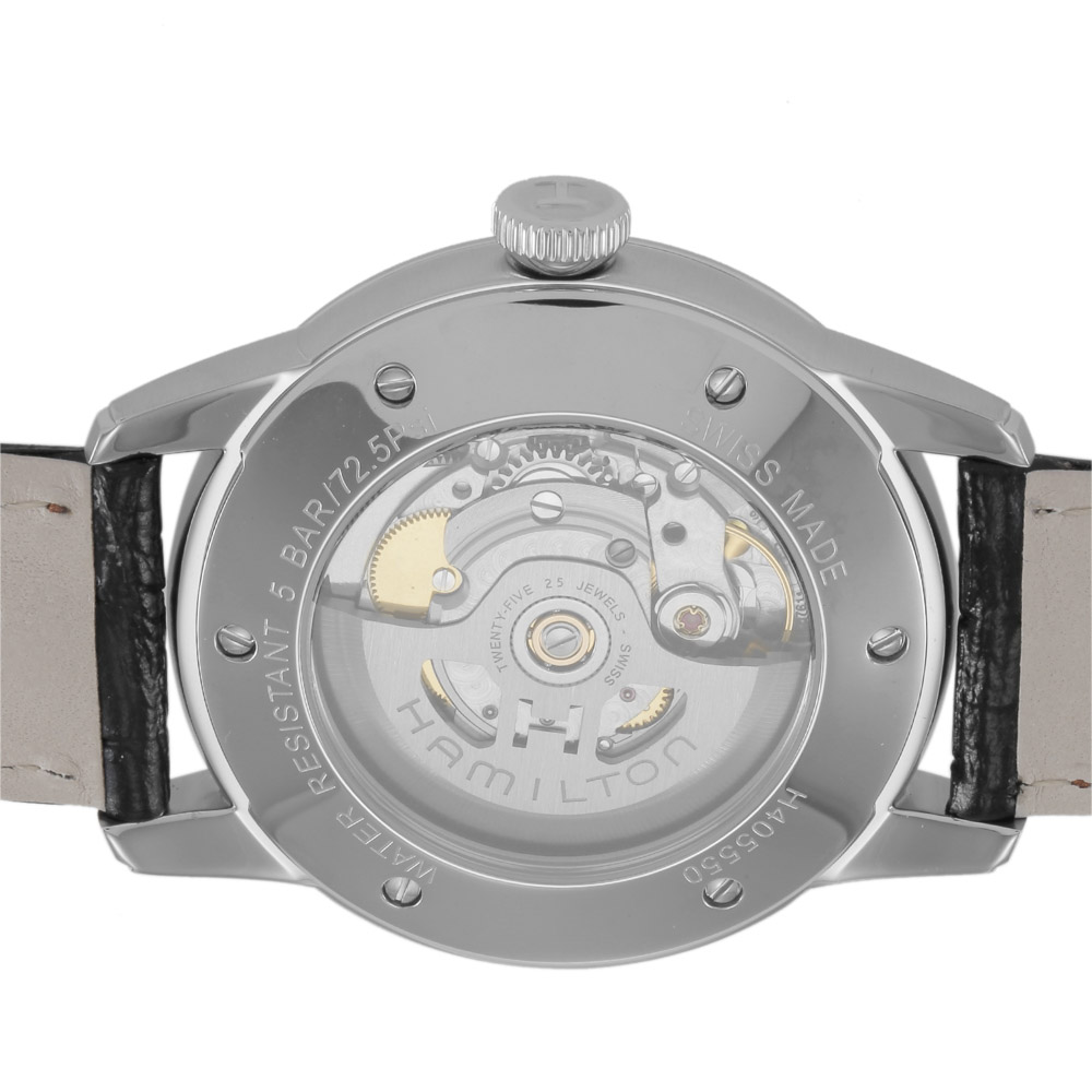 ハミルトン HAMILTON 腕時計 レイルロード 40mm レザーMウォッチ