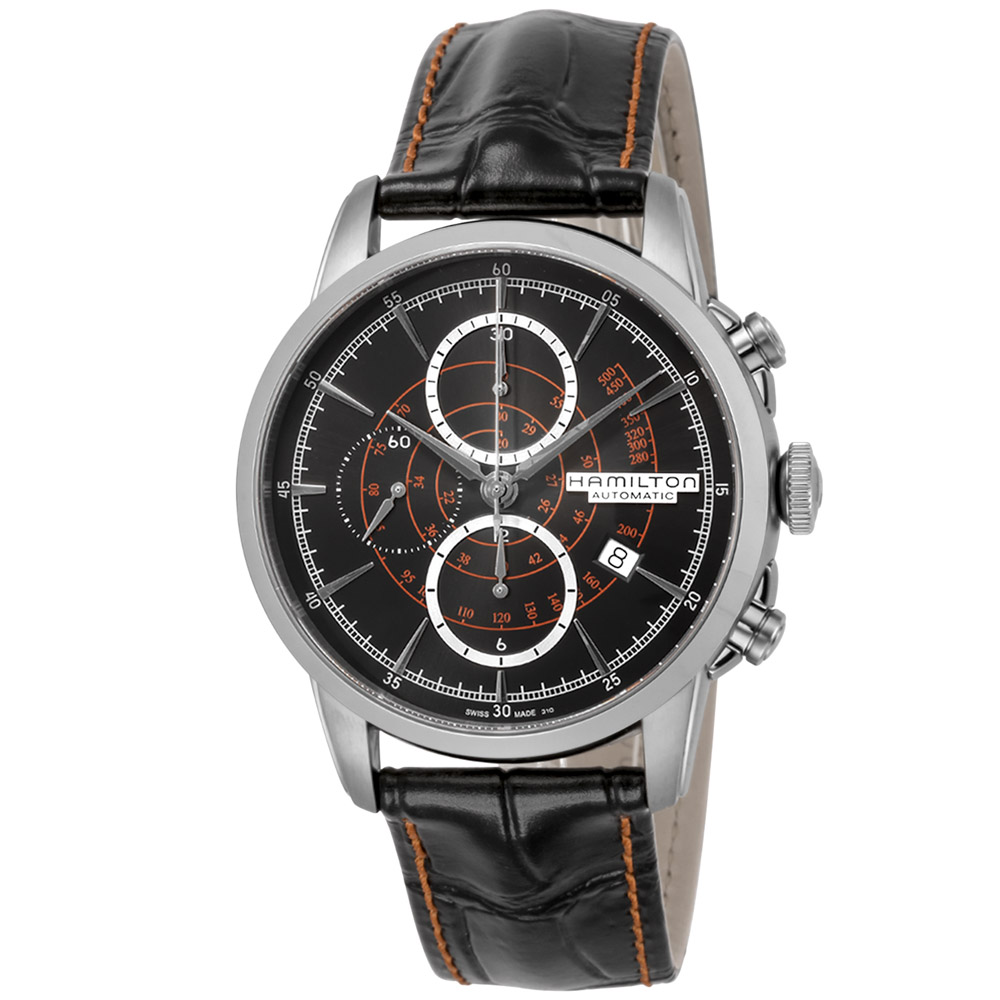 ハミルトン HAMILTON 腕時計 レイルロード オートクロノ レザーMウォッチ H40656731【FITHOUSE ONLINE SHOP】
