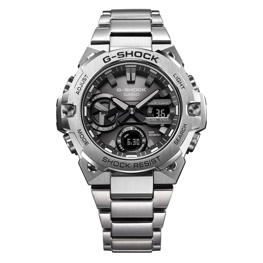 ジーショック G-SHOCK 腕時計 G-STEEL モバイルリンク電波ソーラーMウォッチ GST-B400D-1AJF【FITHOUSE ONLINE SHOP】