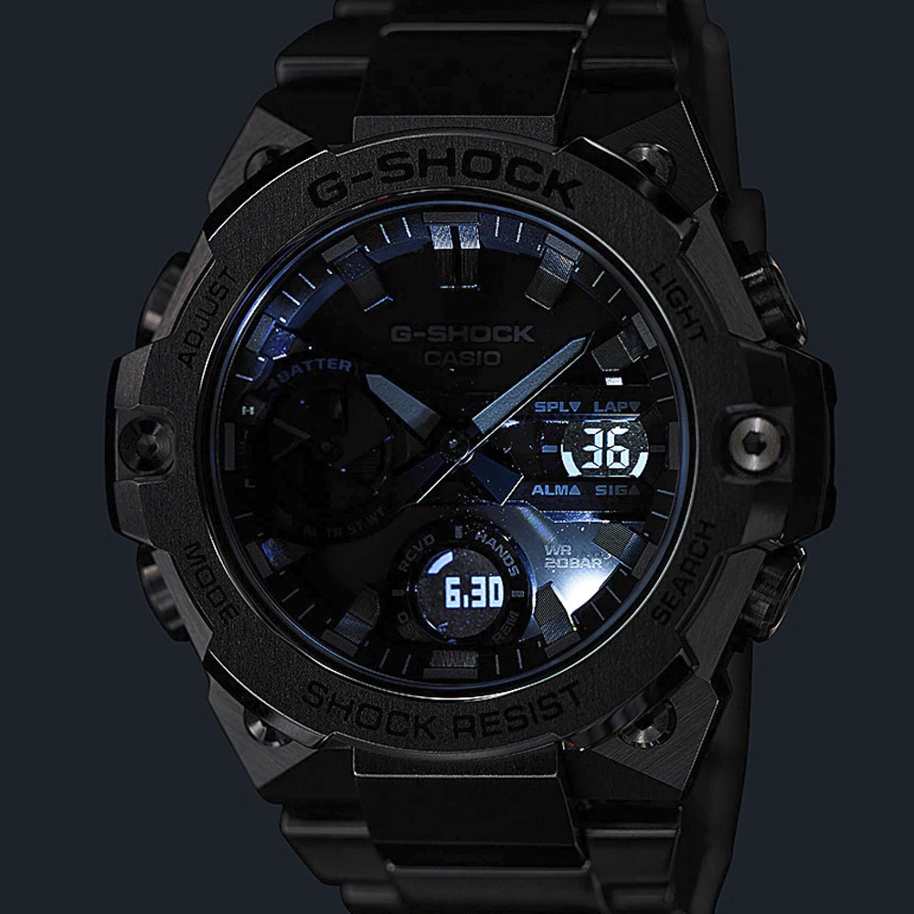 ジーショック G-SHOCK 腕時計 G-STEEL モバイルリンク電波ソーラーMウォッチ GST-B400D-1AJF【FITHOUSE ONLINE SHOP】