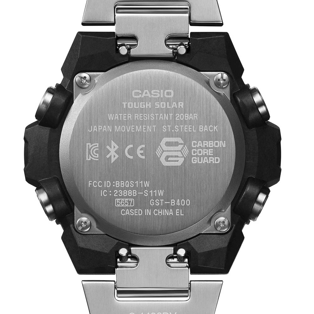 ジーショック G-SHOCK 腕時計 G-STEEL モバイルリンク電波ソーラーMウォッチ GST-B400D-1AJF【FITHOUSE ONLINE SHOP】