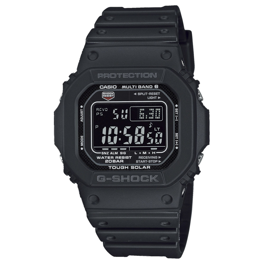 ジーショック G-SHOCK 腕時計 M5610 デジタル電波ソーラーMウォッチ GW-M5610U-1BJF【FITHOUSE ONLINE SHOP】