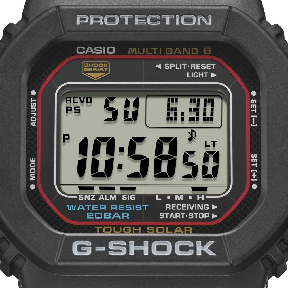 ジーショック G-SHOCK 腕時計 M5610 デジタル電波ソーラーMウォッチ GW-M5610U-1JF【FITHOUSE ONLINE SHOP】