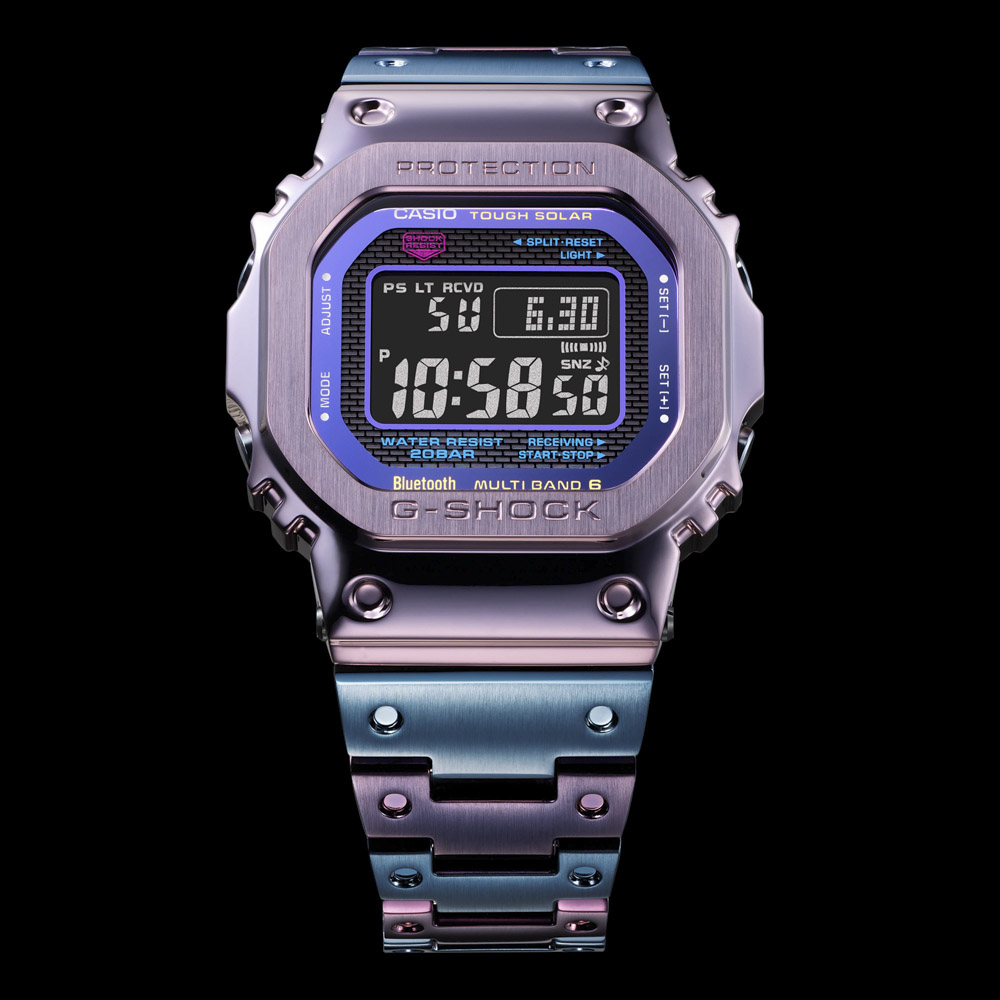 ジーショック G-SHOCK 腕時計 Bluetooth 電波ソーラー デジタルMウォッチ GMW-B5000PB-6JF【FITHOUSE ONLINE SHOP】
