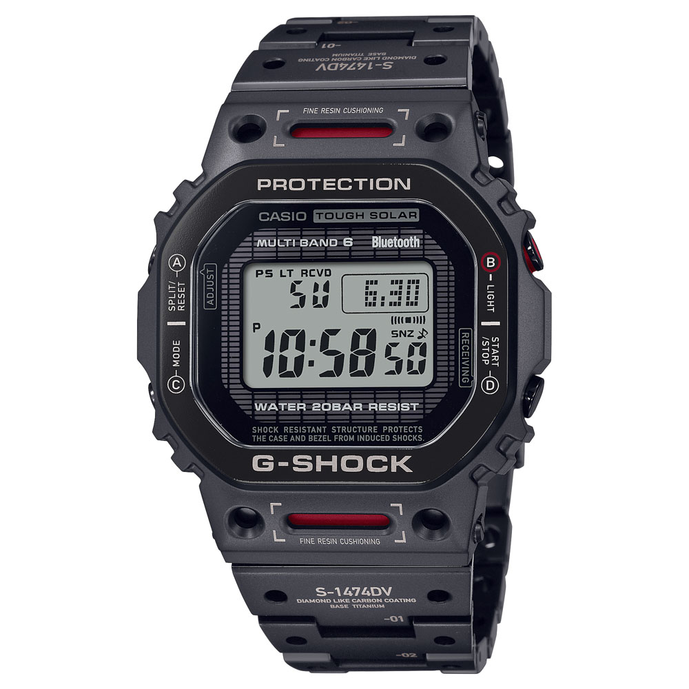 ジーショック G-SHOCK 腕時計 Bluetooth 電波ソーラー フルメタルチタンMウォッチ GMW-B5000TVA-1JR【FITHOUSE ONLINE SHOP】