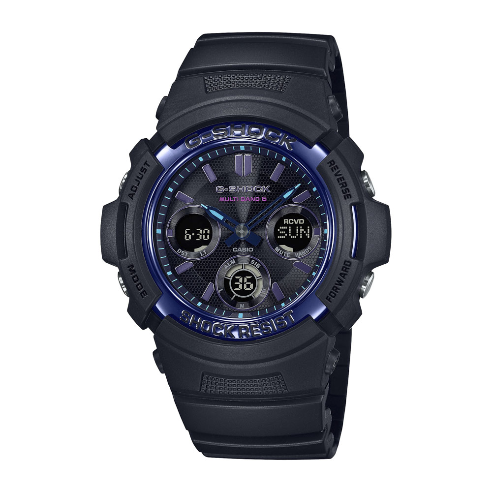 カシオ CASIO ジーショック G-SHOCK 腕時計 Virtual Blueシリーズ AWG-M100SVB-1AJF【FITHOUSE ONLINE SHOP】
