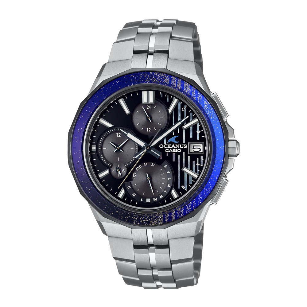 新品カシオ オシアナス Bluetooth/GPS電波ソーラ腕時計
