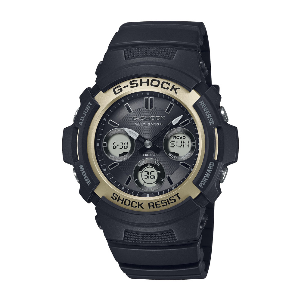 ジーショック G-SHOCK 腕時計 FIRE PACKAGE 2023 アナデジ 電波ソーラーMウォッチ AWG-M100SF-1A6JR【FITHOUSE ONLINE SHOP】