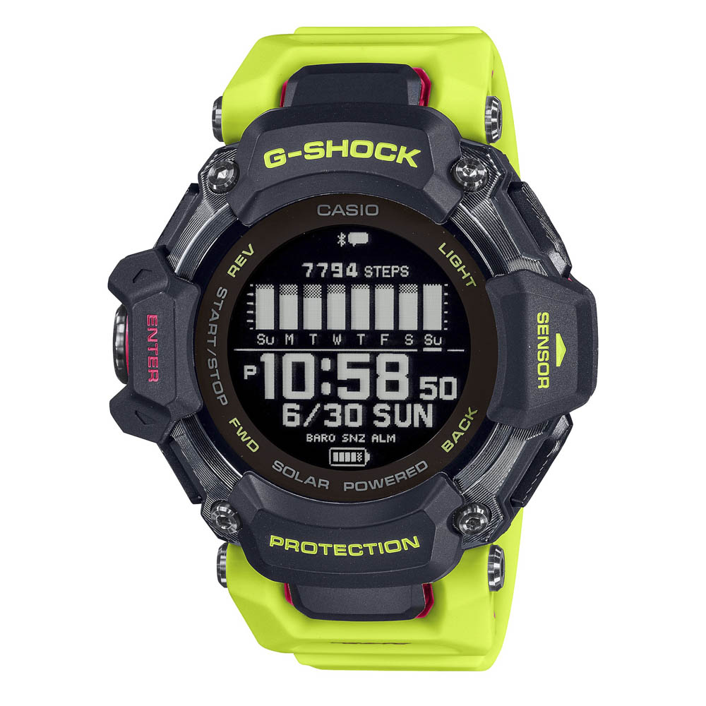 ジーショック G-SHOCK 腕時計 G-SQUAD Bluetooth 心拍数+GPS搭載 GBD