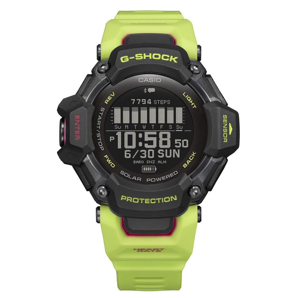 ジーショック G-SHOCK 腕時計 G-SQUAD Bluetooth 心拍数+GPS搭載 GBD-H2000-1A9JR【FITHOUSE ONLINE SHOP】