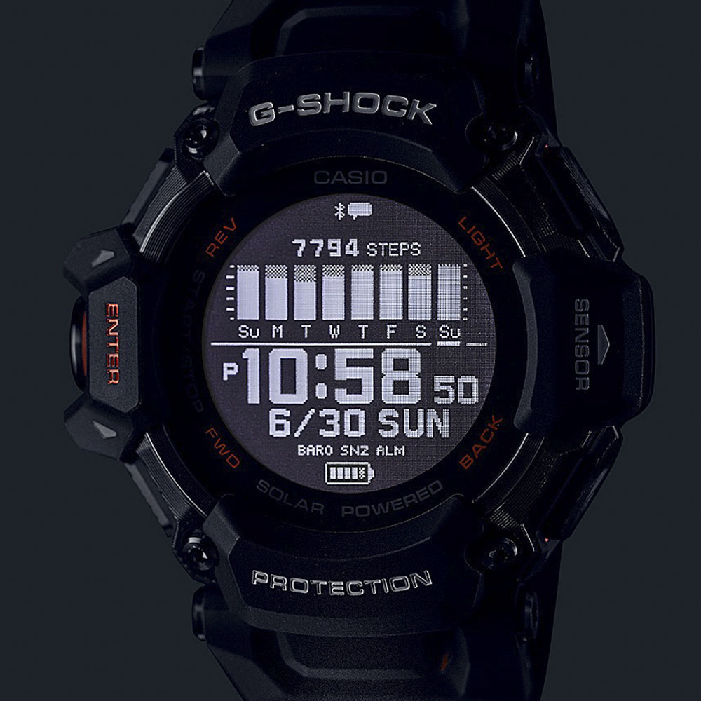 ジーショック G-SHOCK 腕時計 G-SQUAD Bluetooth 心拍数+GPS搭載 GBD-H2000-1AJR【FITHOUSE ONLINE SHOP】