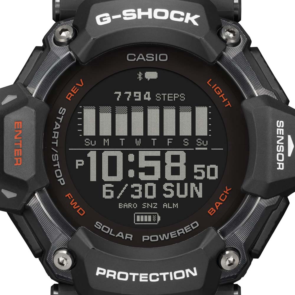 ジーショック G-SHOCK 腕時計 G-SQUAD Bluetooth 心拍数+GPS搭載 GBD-H2000-1AJR【FITHOUSE ONLINE SHOP】