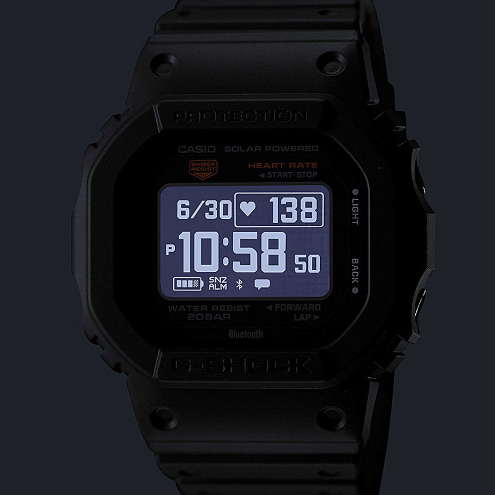 ジーショック G-SHOCK 腕時計 G-SQUAD Bluetooth デジタル ソーラーアシストMウォッチ DW-H5600-1JR【FITHOUSE ONLINE SHOP】