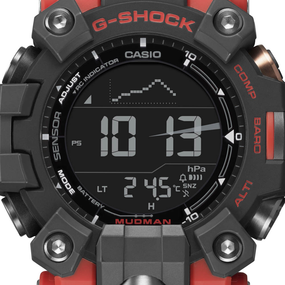 ジーショック G-SHOCK 腕時計 MUDMAN トリプルセンサー 電波ソーラーMウォッチ GW-9500-1A4JF【FITHOUSE ONLINE SHOP】