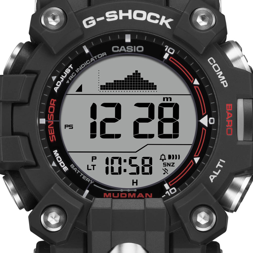 ジーショック G-SHOCK 腕時計 MUDMAN トリプルセンサー 電波ソーラーMウォッチ GW-9500-1JF【FITHOUSE ONLINE SHOP】