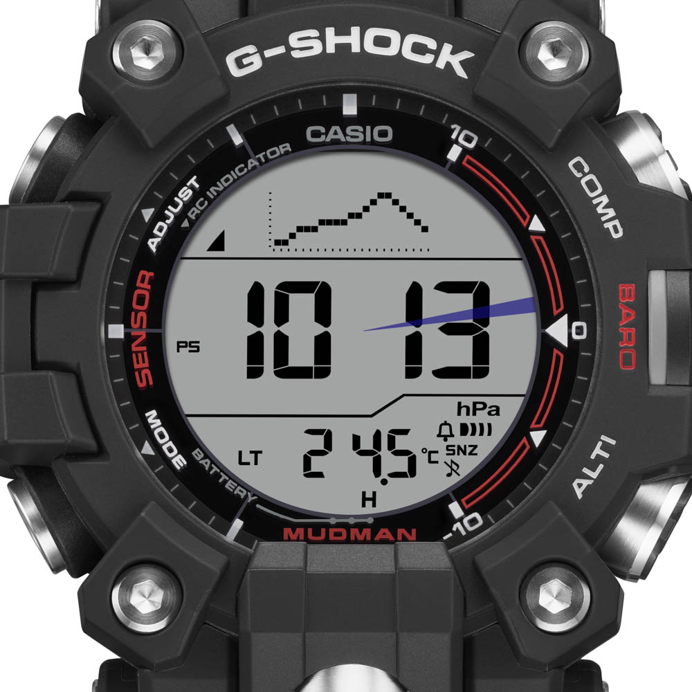 ジーショック G-SHOCK 腕時計 MUDMAN トリプルセンサー 電波ソーラーMウォッチ GW-9500-1JF【FITHOUSE ONLINE SHOP】