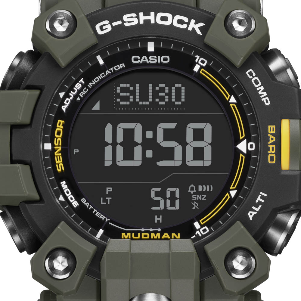 ジーショック G-SHOCK 腕時計 MUDMAN トリプルセンサー 電波ソーラーMウォッチ GW-9500-3JF【FITHOUSE ONLINE SHOP】