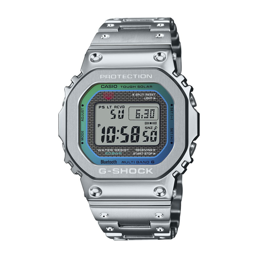 ジーショック G-SHOCK 腕時計 Bluetooth マルチ6 電波ソーラー フルメタル Mウォッチ GMW-B5000PC-1JF【FITHOUSE ONLINE SHOP】