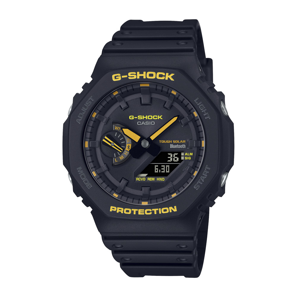 ジーショック G-SHOCK 腕時計 Caution Yellow 2100 モバイルリンク アナデジ ソーラー Mウォッチ GA-B2100CY-1AJF【FITHOUSE ONLINE SHOP】