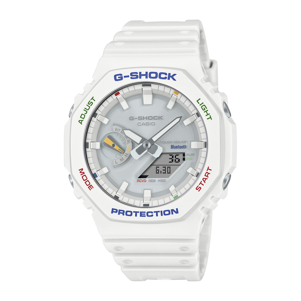 ジーショック G-SHOCK 腕時計 MULTICOLOR ACCENTS 2100 モバイルリンク アナデジ ソーラー Mウォッチ GA-B2100FC-7AJF【FITHOUSE ONLINE SHOP】