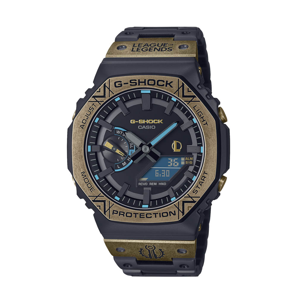 ジーショック G-SHOCK 腕時計 LEAGUE OF LEGENDSコラボ モバイルリンク アナデジ ソーラー Mウォッチ GM-B2100LL-1AJR【FITHOUSE ONLINE SHOP】