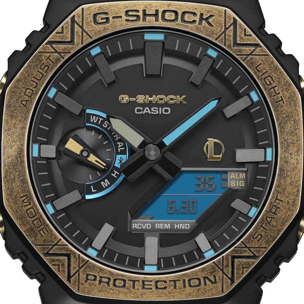 ジーショック G-SHOCK 腕時計 LEAGUE OF LEGENDSコラボ モバイルリンク アナデジ ソーラー Mウォッチ GM-B2100LL-1AJR【FITHOUSE ONLINE SHOP】