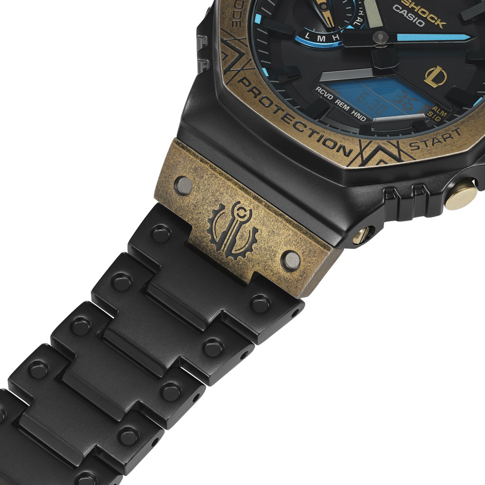 ジーショック G-SHOCK 腕時計 LEAGUE OF LEGENDSコラボ モバイルリンク アナデジ ソーラー Mウォッチ GM-B2100LL-1AJR【FITHOUSE ONLINE SHOP】