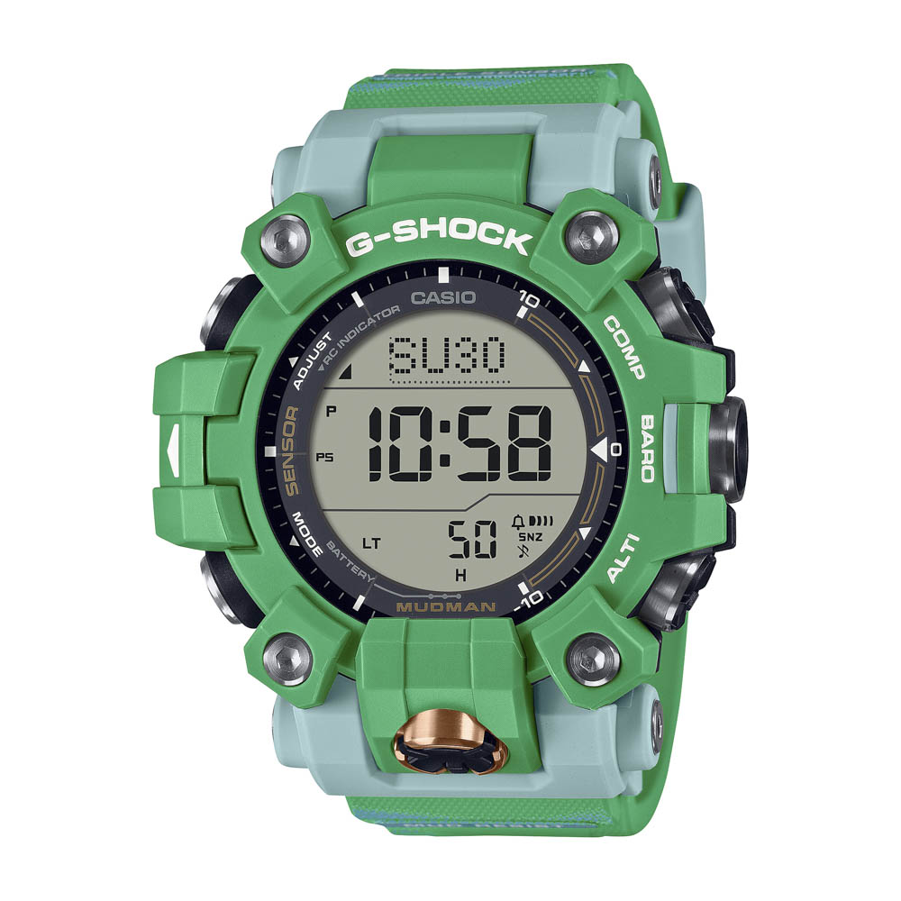 ジーショック G-SHOCK 腕時計 MUDMAN EARTHWATCH コラボ 電波ソーラー Mウォッチ GW-9500KJ-3JR【FITHOUSE ONLINE SHOP】