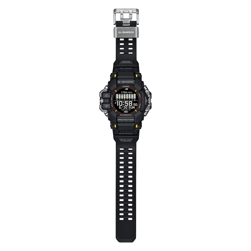 ジーショック G-SHOCK 腕時計 RANGEMAN 6センサー モバイルリンク GPS電波ソーラー Mウォッチ GPR-H1000-1JR【FITHOUSE ONLINE SHOP】