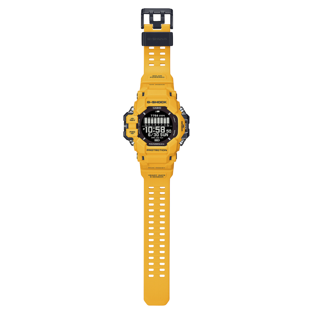 ジーショック G-SHOCK 腕時計 RANGEMAN 6センサー モバイルリンク GPS電波ソーラー Mウォッチ GPR-H1000-9JR【FITHOUSE ONLINE SHOP】