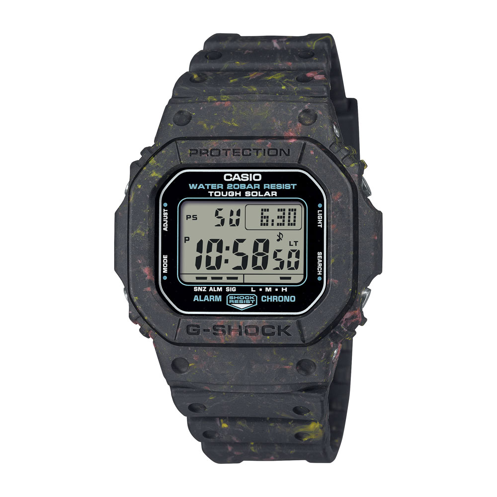 ジーショック G-SHOCK 腕時計 5600 デジタル ソーラー 廃棄樹脂リサイクル Mウォッチ G-5600BG-1JR【FITHOUSE ONLINE SHOP】