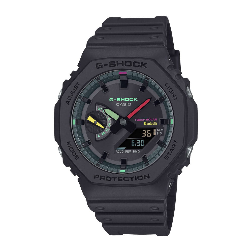 ジーショック G-SHOCK 腕時計 Multi Fluorescent color 2100 モバイルリンク アナデジ ソーラー Mウォッチ GA-B2100MF-1AJF【FITHOUSE ONLINE SHOP】