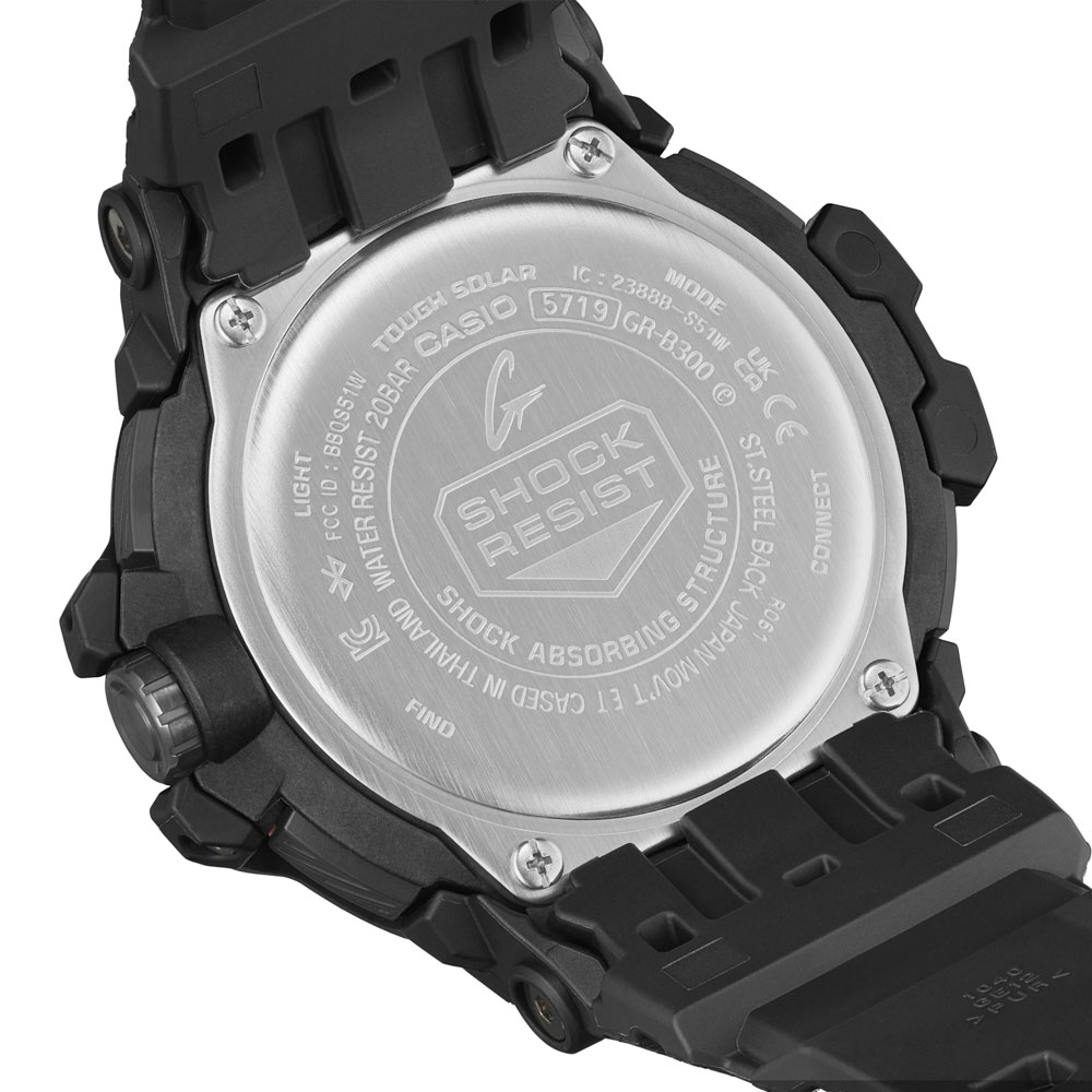 ジーショック G-SHOCK 腕時計 GRAVITYMASTER モバイルリンク ソーラー Mウォッチ GR-B300-1A4JF【FITHOUSE ONLINE SHOP】