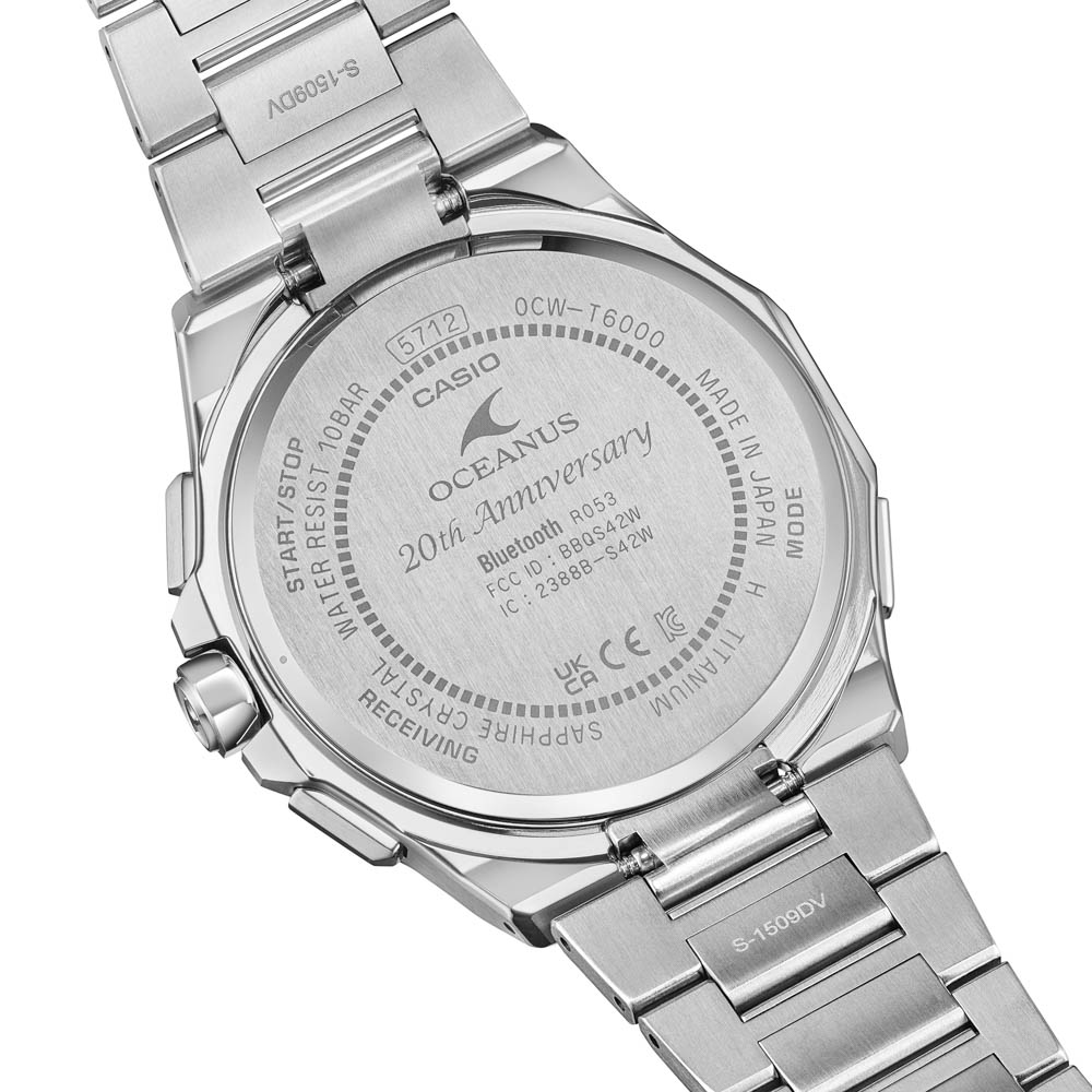 オシアナス OCEANUS 腕時計 20th記念 Classic Line モバイル