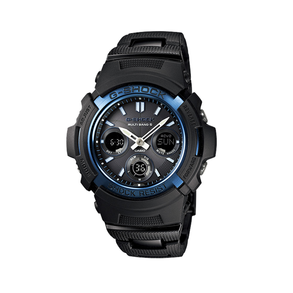 ジーショック G-SHOCK 腕時計 B･BLUEアナログ電波ソーラーMウォッチ AWG-M100BC-2AJF【FITHOUSE ONLINE SHOP】