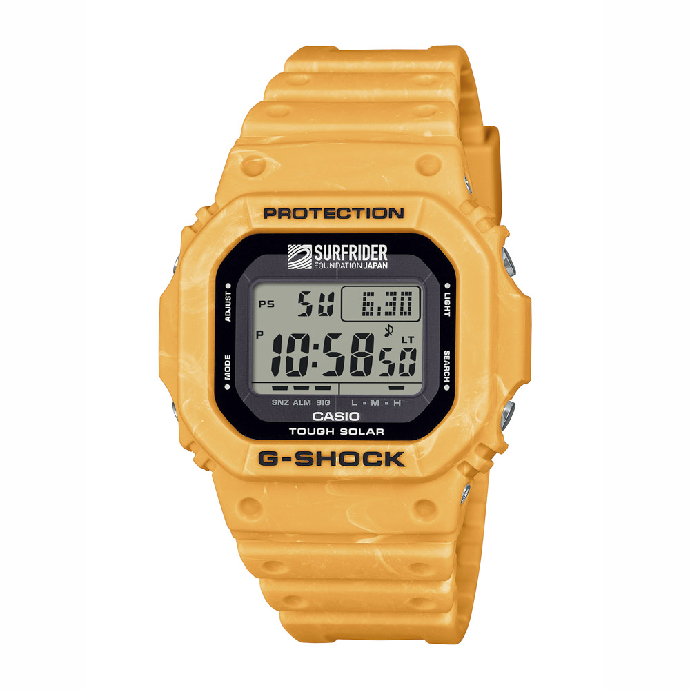 ジーショック G-SHOCK 腕時計 5600 SURFRIDER FOUNDATION JPコラボ G-5600SFJ-9JR【FITHOUSE ONLINE SHOP】