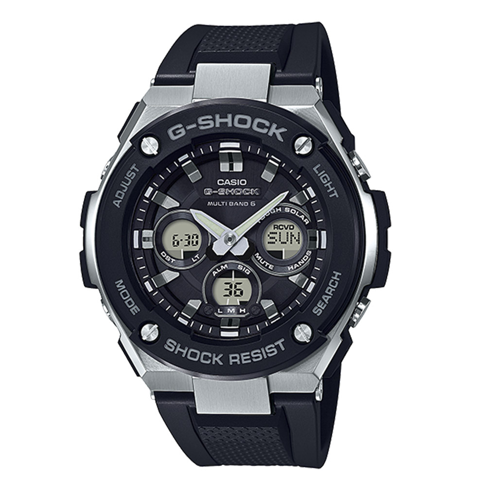 ジーショック G-SHOCK 腕時計 アナデジ電波ソーラー GST-W300-1AJF【FITHOUSE ONLINE SHOP】