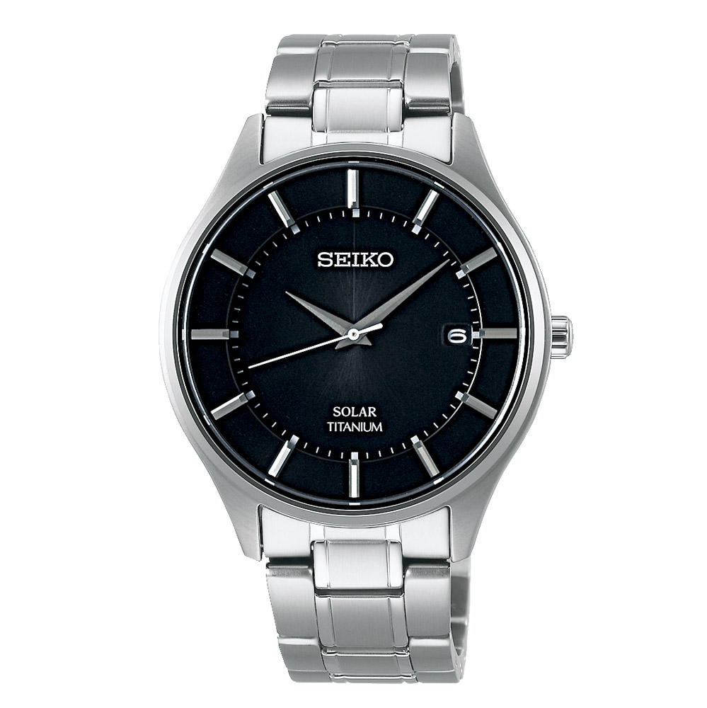 セイコー SEIKO 腕時計 メンズ ラウンド デイトソーラー チタン SBPX103【FITHOUSE ONLINE SHOP】