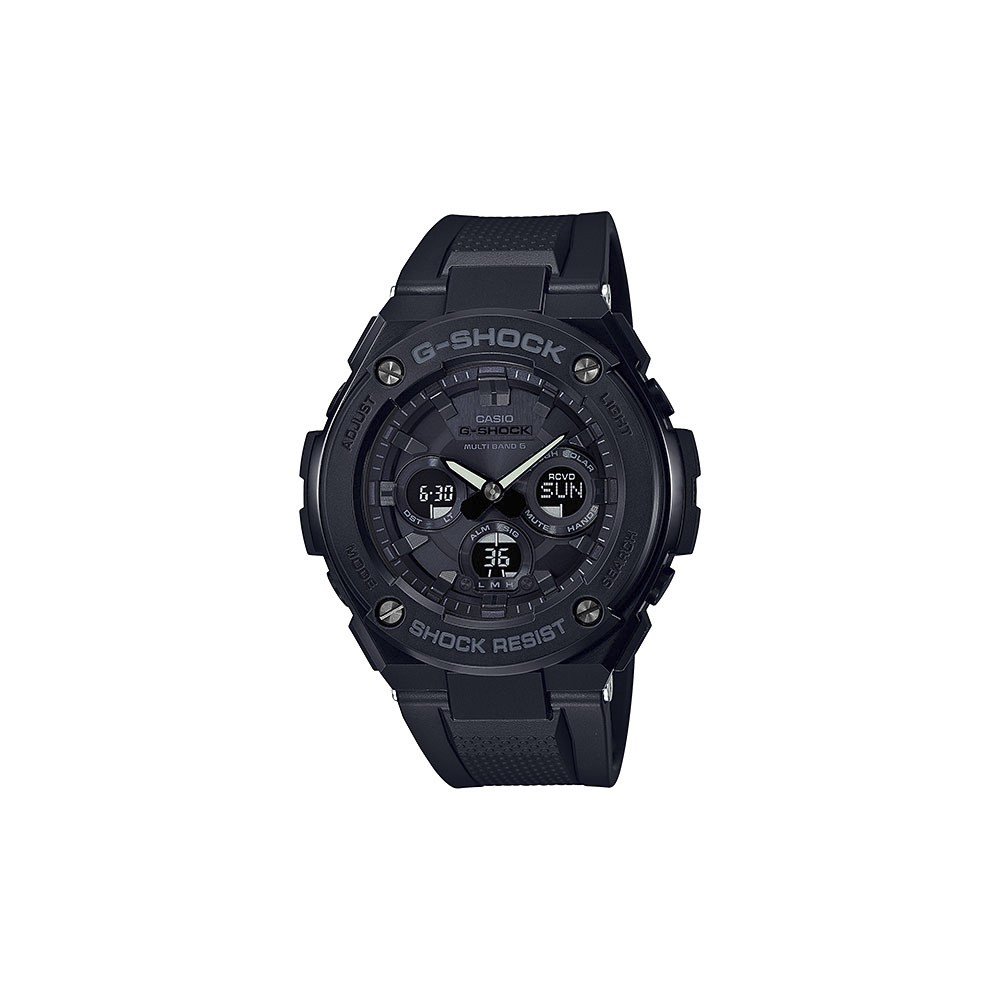 ジーショック G-SHOCK 腕時計 G-STEELアナデジ電波ソーラーM GST-W300G ...