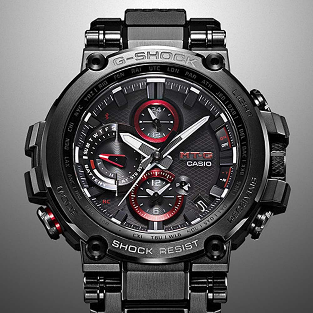 ジーショック G-SHOCK 腕時計 Bluetooth電波ソーラーMウォッチ MTG-B1000B-1AJF【FITHOUSE ONLINE SHOP】