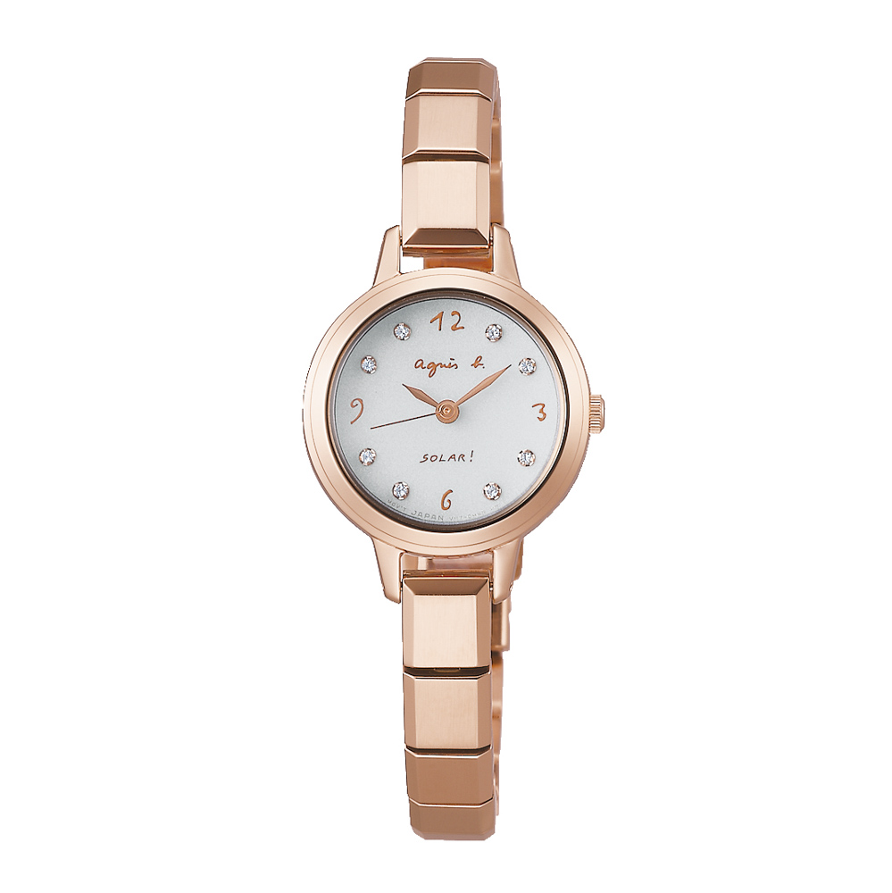 アニエスベー agnes b. 腕時計 ラウンド ソーラー ステンレスウォッチ FBSD950【FITHOUSE ONLINE SHOP】