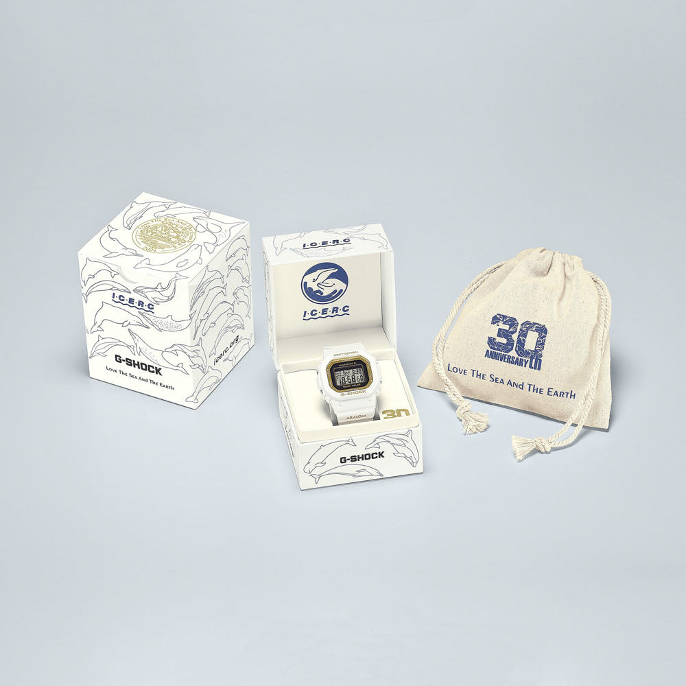 ジーショック G-SHOCK 腕時計 ICERC Japan コラボ 30th記念 ソーラー Lウォッチ GMD-W5601K-7JR【FITHOUSE ONLINE SHOP】