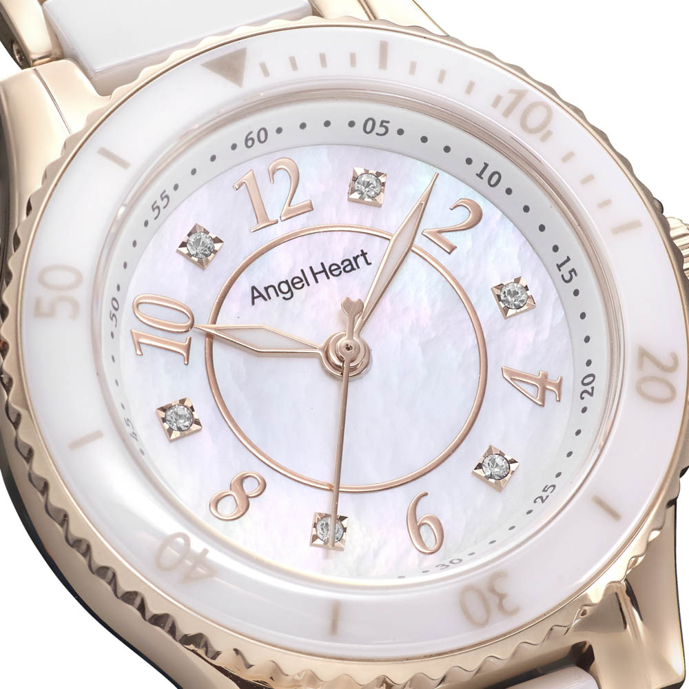 エンジェルハート Angel Heart 腕時計 ラブスポーツ セラミック+ステンレスベルト 30mm Lウォッチ WLS29PGC-N【FITHOUSE ONLINE SHOP】